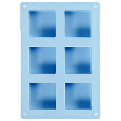Blue Square Silicone Mould image number 1