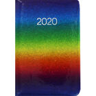 Rainbow Glitter 2020 Week to View Pocket Diary image number 1
