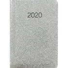 Silver Glitter 2020 Week to View Pocket Diary image number 1