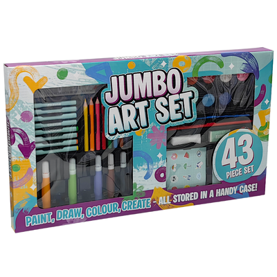 Jumbo Art Set: Pack of 43 image number 1