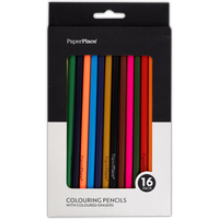 PaperPlace Erasable Colouring Pencils: Pack of 12