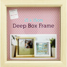 Natural Deep Box Frame - 15cm x 15cm image number 2