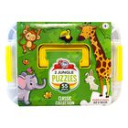 Jungle 2-in-1 Jigsaw Puzzle with Carry Case image number 3