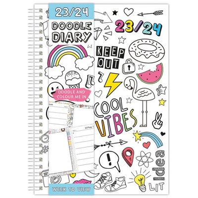 2023-2024 Doodle Week to View Academic Diary image number 1