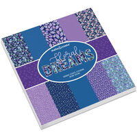 Floral Dreams Design Pad: 6 x 6 Inches
