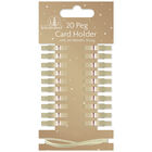Metallic Christmas Card Holder: Assorted image number 3