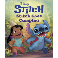 Disney Stitch Goes Camping