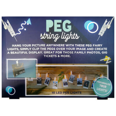 Light Up LED Peg Lights image number 3