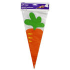 Easter Carrot Plastic Treat Bags - 20 Pack image number 2