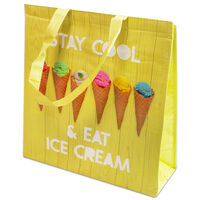 Ice Cream Reusable Insulated Shopping Bag