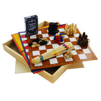 10 in 1 Wooden Game Set