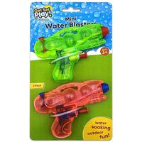 PlayWorks Mini Water Guns: Pack of 2