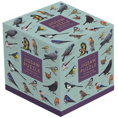 Patricia MacCarthy Birds 100 Piece Jigsaw Puzzle image number 1