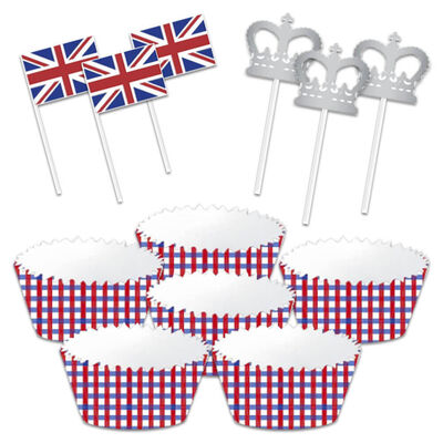 A Day to Remember Cupcake Kit and Picks: Pack of 24 image number 1