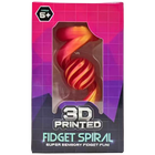 3D Printed Metallic Fidget Spiral: Assorted image number 1