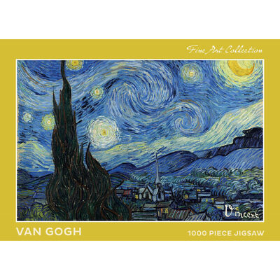 Van Gogh 1000 Piece Jigsaw Puzzle image number 1