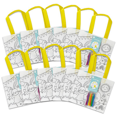 Colour Your Own Easter Bag Bundle: Pack of 12 image number 1