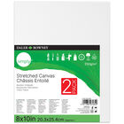 2 Daler Rowney Stretched Canvases - 8x10 Inch image number 1