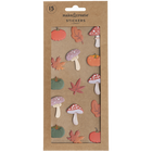 Leaf Toadstool Pumpkin 3D Stickers: Pack of 15 image number 1