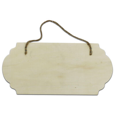 Wooden Hanging Chalkboard image number 2