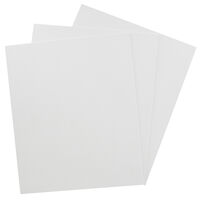 Crawford & Black Flat Canvas Boards 10 x 12 Inches: Pack of 3