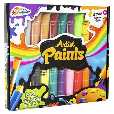 Paint Set: Assorted Colours image number 1