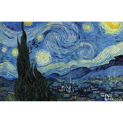 Van Gogh 1000 Piece Jigsaw Puzzle image number 2