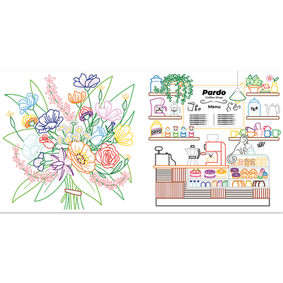Colour by Line image number 2
