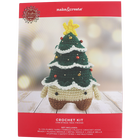 Festive Crochet Kit: Christmas Tree Friend image number 1