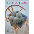 Hayfield Bonus DK: Wicker & Honeycomb Stitch Seat Cushions Knitting Pattern 10260 image number 1