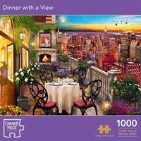 Dinner with a View 1000 Piece Jigsaw Puzzle