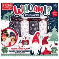 Santa’s Who Am I? Christmas Game Crackers: Pack of 6