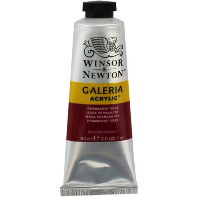 Winsor & Newton Galeria Acrylic Paint Tube - Permanent Rose image number 1