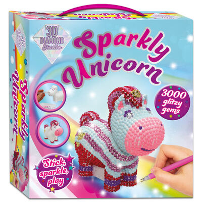 3D Diamond Sparkly Unicorn Kit image number 1