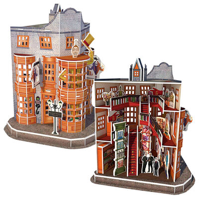 Harry Potter 3D Diagon Alley Jigsaw Puzzle: Weasley&rsquo; Wizards Wheezes image number 2