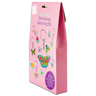 Make Your Own Shrinking Keyring Kit: Butterfly image number 3