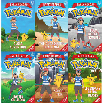 Pok&eacute;mon Early Reader 6 Books Box Set image number 2