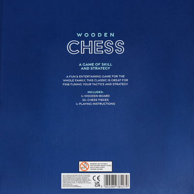 Wooden Chess Game image number 3