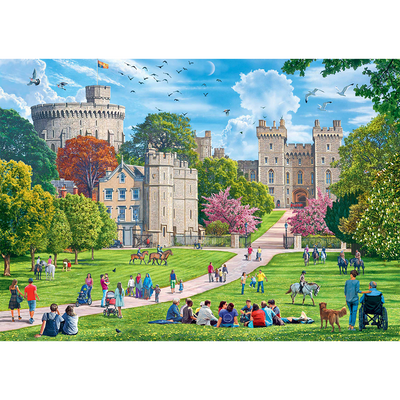 Windsor Castle 1000 Piece Jigsaw Puzzle image number 2