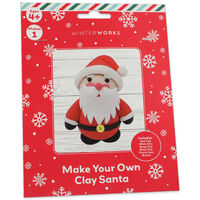 Make Your Own Clay Santa