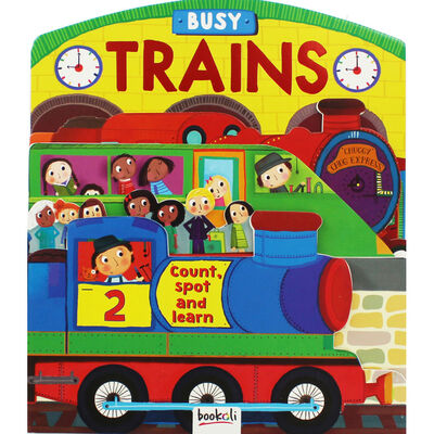 Busy Trains: Count, Spot and Learn image number 1