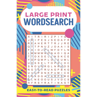 Large Print Wordsearch