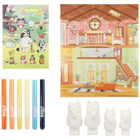 Bluey Colour in Squishems: Pack of 4