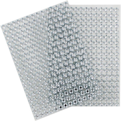 Silver Gem Stickers: Pack of 2 image number 1