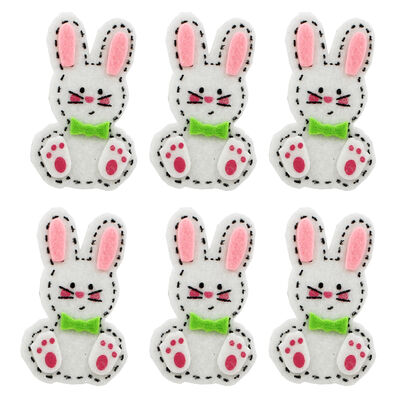 Self Adhesive Bunnies - 6 Pack From 0.50 GBP | The Works