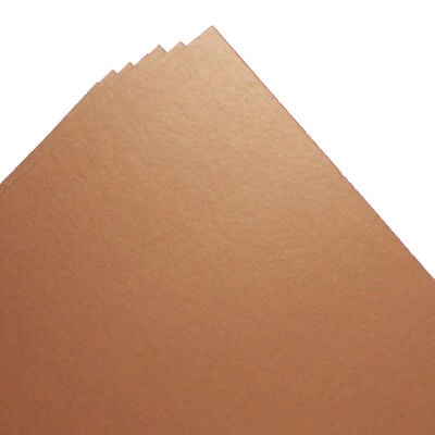 Centura Metallic A4 Rose Gold Card - 10 Sheet Pack image number 3