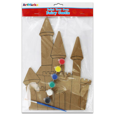 Paint Your Own Large MDF Fairy Castle Kit image number 1