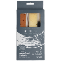 Crawford & Black Artist Blending Tool Set: Pack of 7