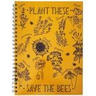 A4 Wiro Save The Bees Notebook image number 1