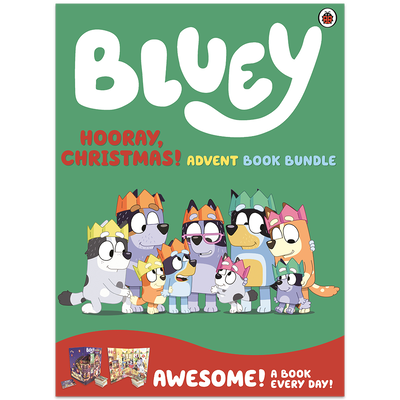Bluey: Hooray, Christmas! Advent Book Bundle image number 1